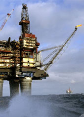 Darbas Norvegijoje, ant naftos gręžimo platformos